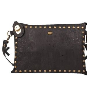 Eve cork BRAND NEW bag // messenger with strap